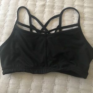 Athleta black sports bra