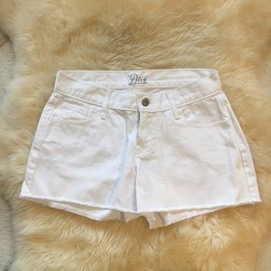 White Old Navy Diva Shorts Size 0