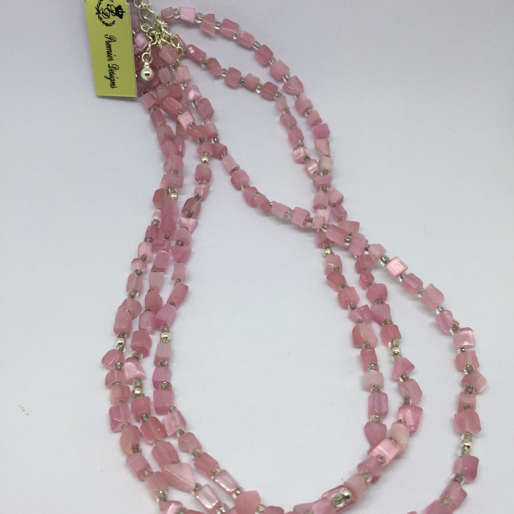 Catalina Rose quartz Premier Jewelry NWT
