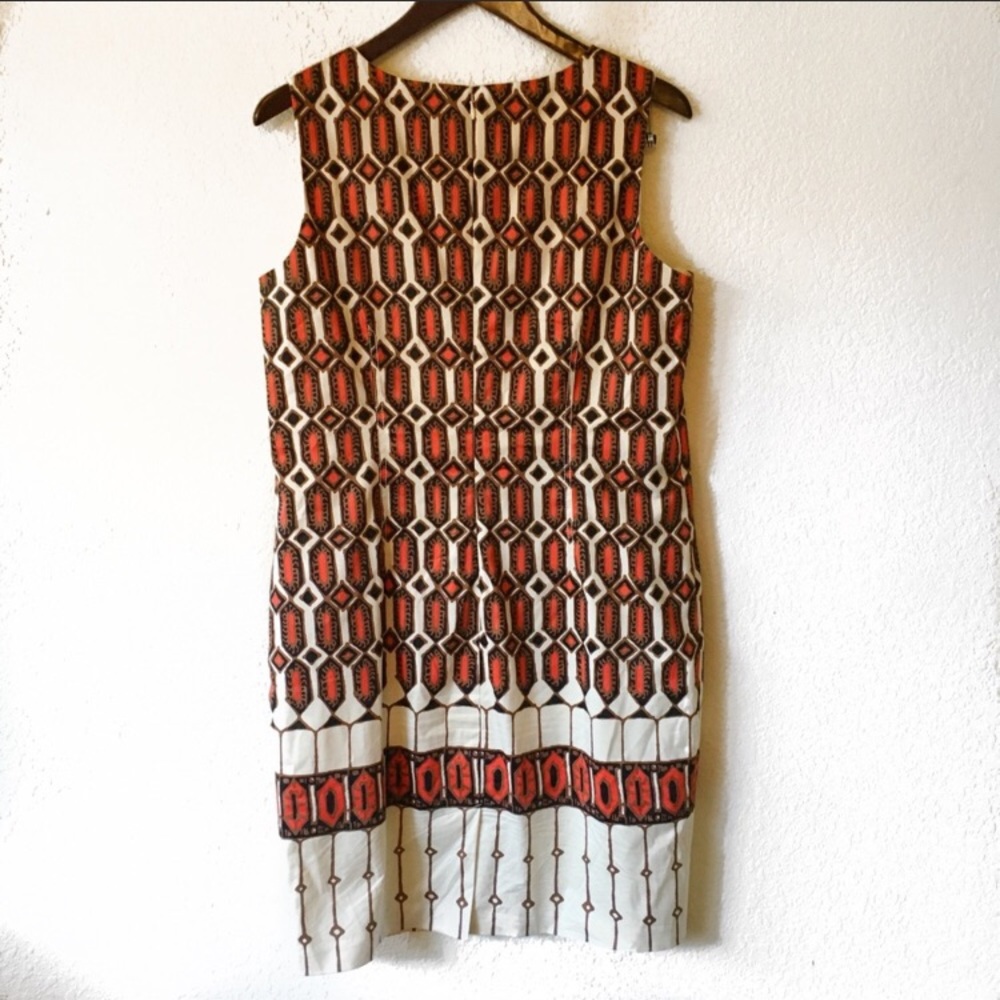 Talbots Geometric Shift Dress