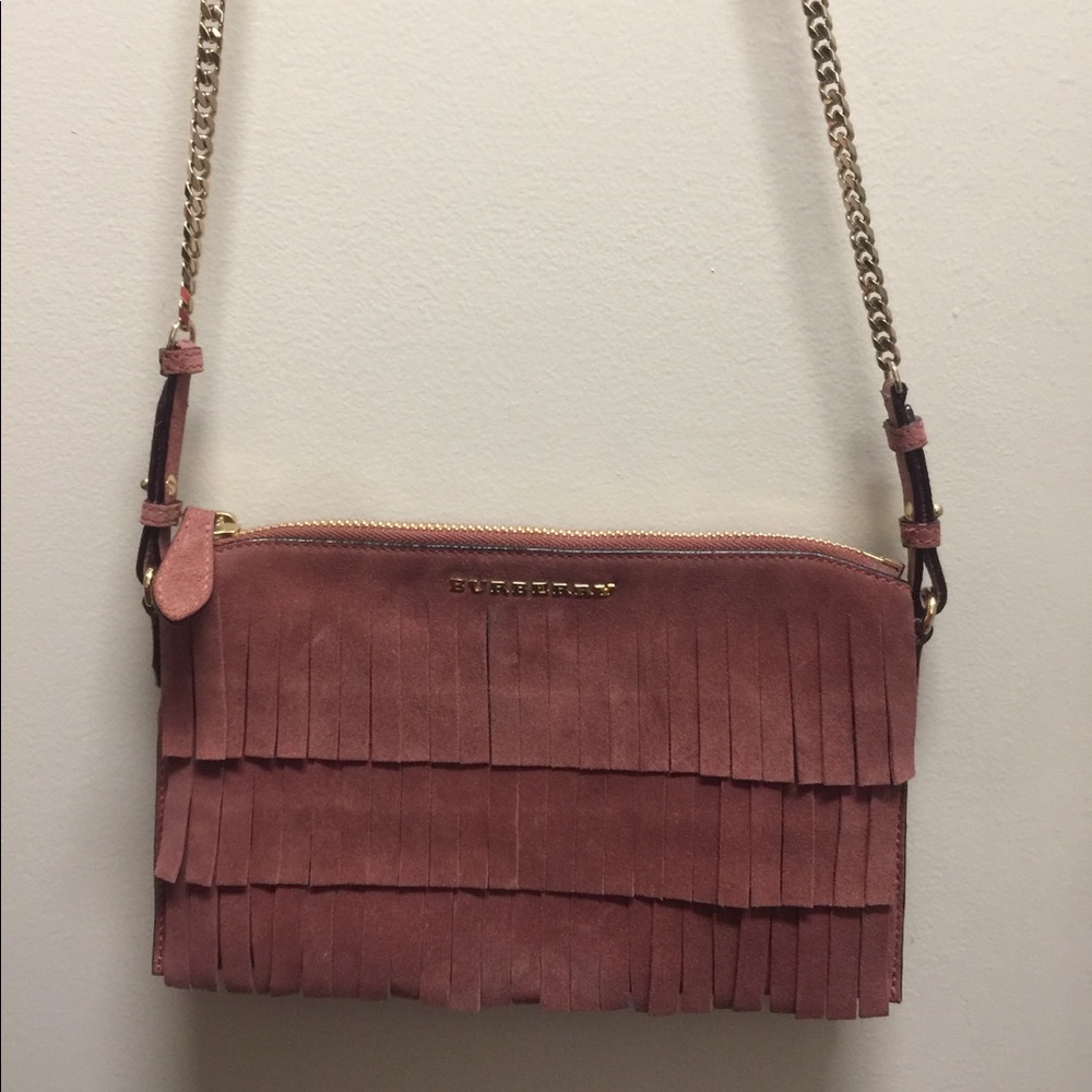 AUTHENTIC Burberry Fringe Crossbody