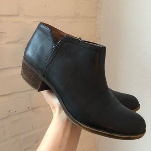 Lucky Brand Black Ankle Booties