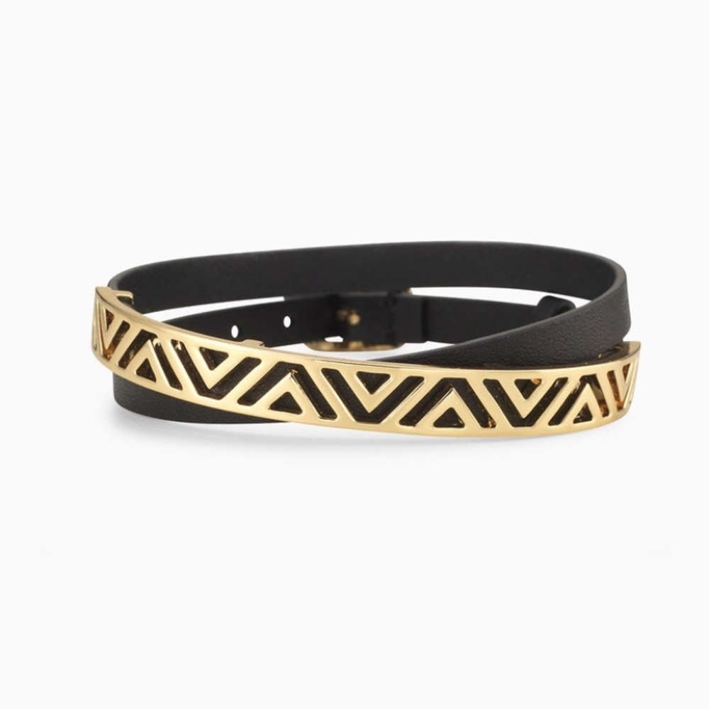 Ally double wrap bracelet
