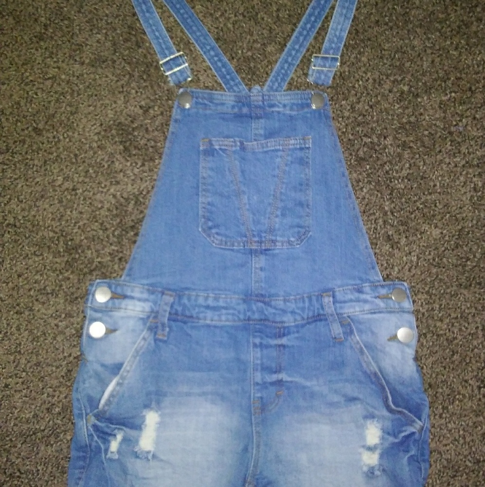 Denim Overalls
