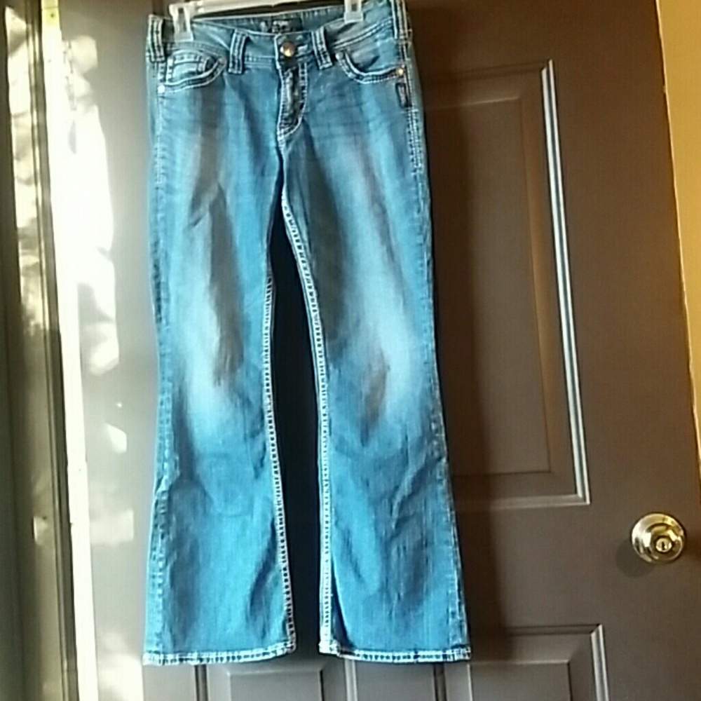 Silver suki jeans size 29/30.