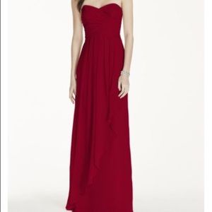 David’s Bridal Bridesmaid Dress W10840