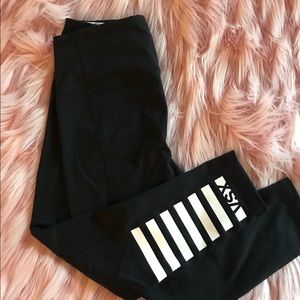 VSX - WORKOUT CROP LEGGINGS (BLACK)