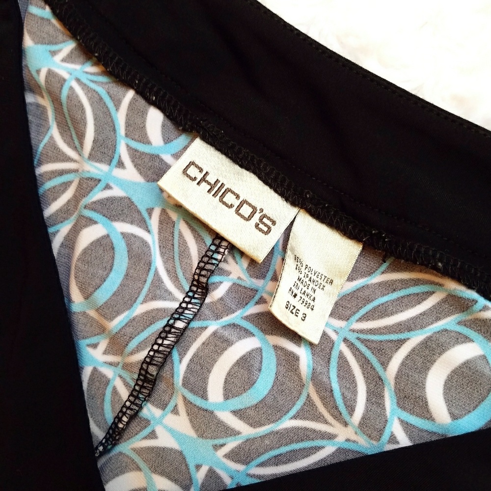 Chico's Women's geometric dress - Picture 3 of 4