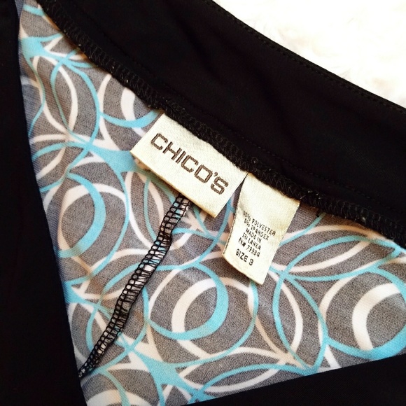 Chico's Women's geometric dress - Picture 3 of 4