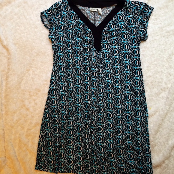 Chico's Women's geometric dress - Picture 4 of 4