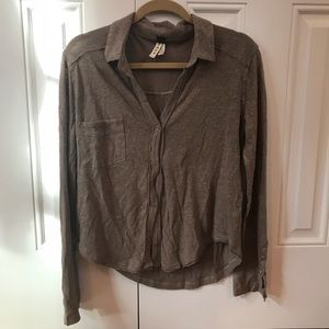 Free People long sleeve Henley