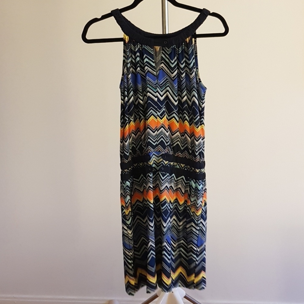BCBG Printed Summer Mini Dress