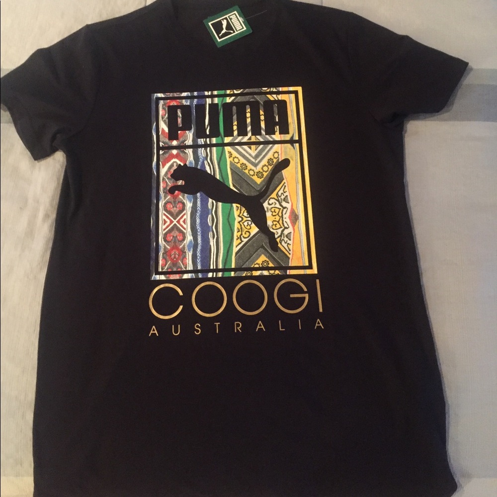 Mens Puma x Coogi tee size large