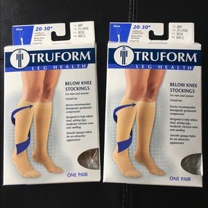TruForm leg health compression stockings