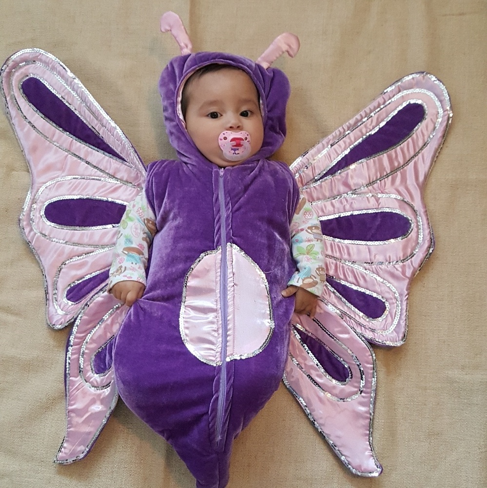 Butterfly costume *baby not included