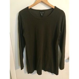 Semi-fitted Tunic Sweater