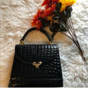 🚨FINAL SALE🚨Vintage Faux Crocodile Purse