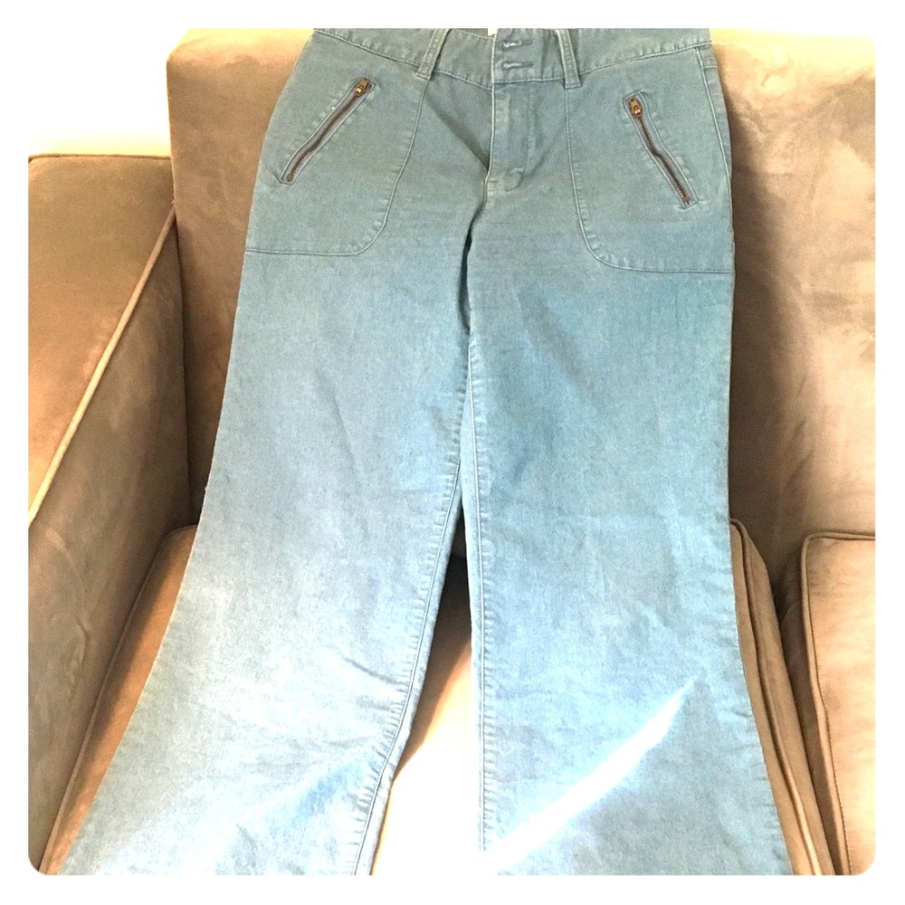 High waisted jeans