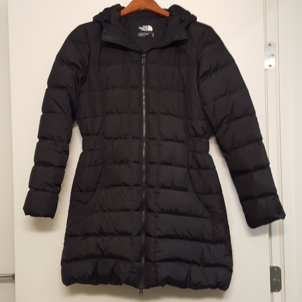 EUC Black North Face Gotham Parka M