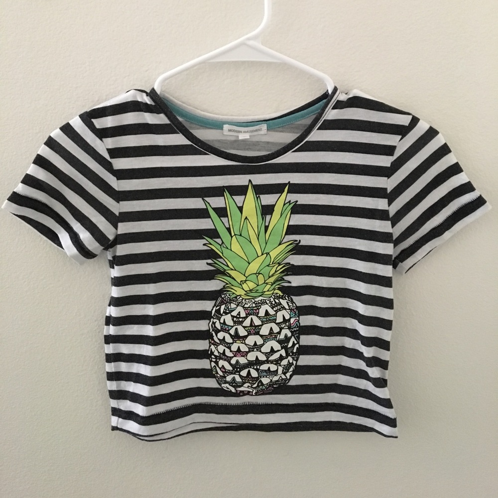 Modern Amusement Crop Top
