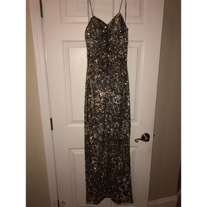 Scala sequin gown size 4