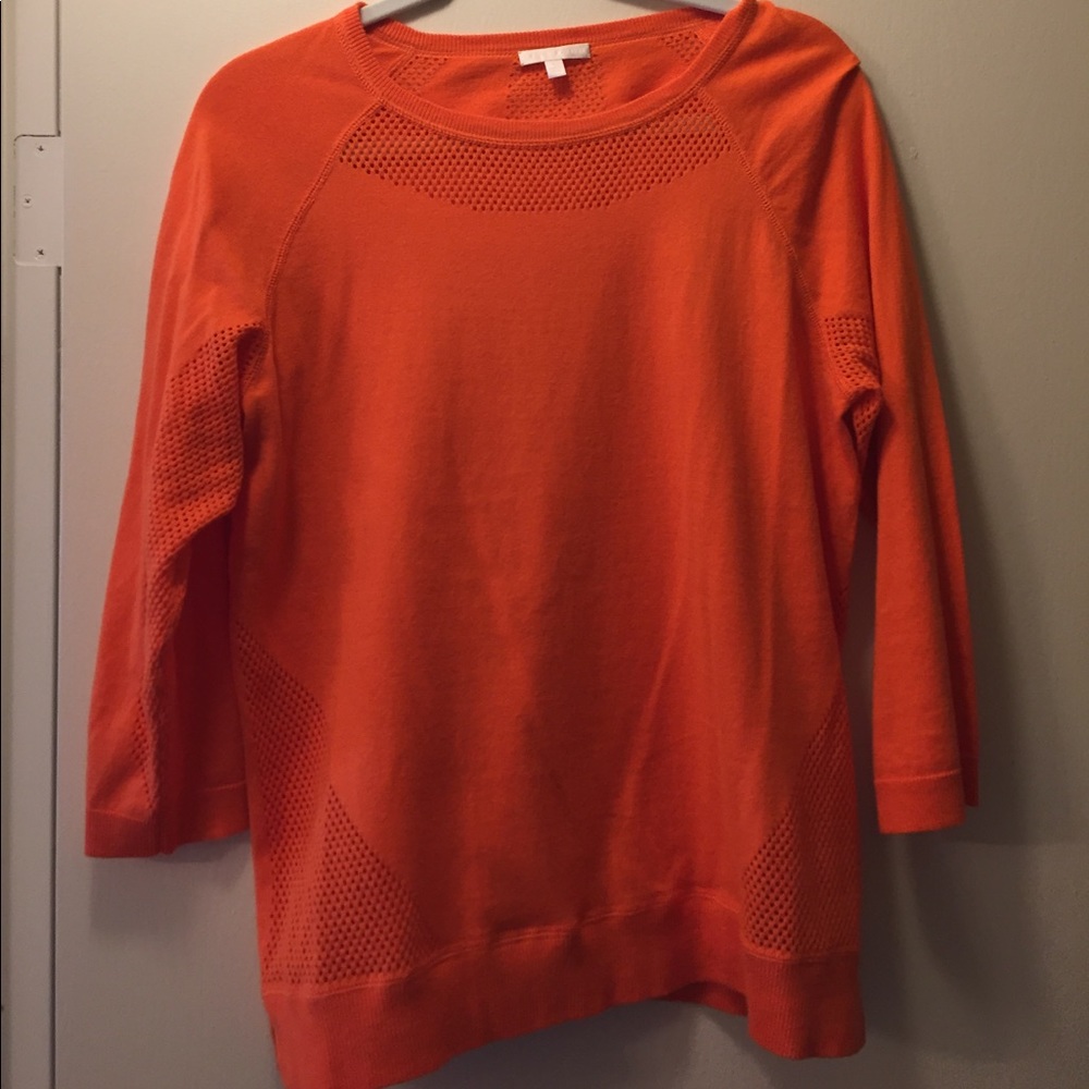 Fun orange sweater!