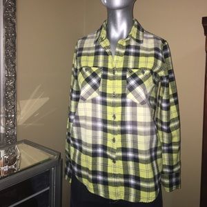 True religion flannel shirt