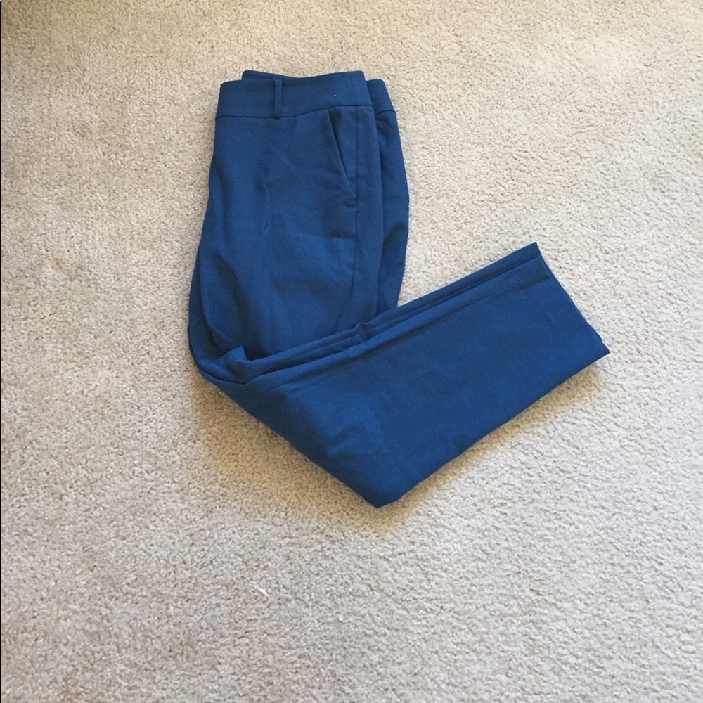 Deep blue loft pants!