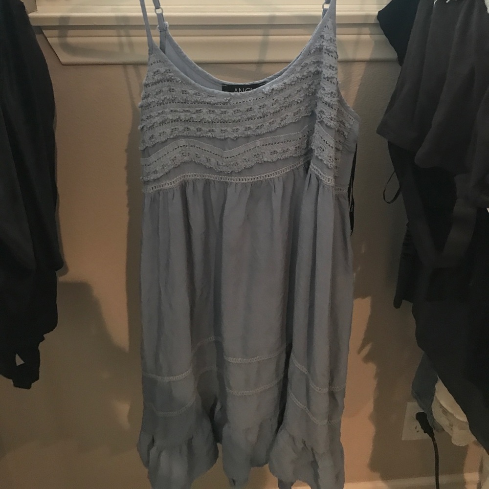 Blue dress