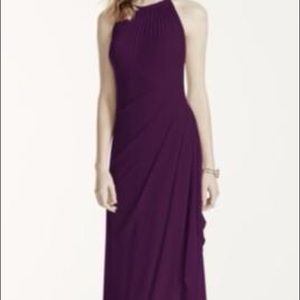 David’s Bridal Bridesmaid Dress F15662