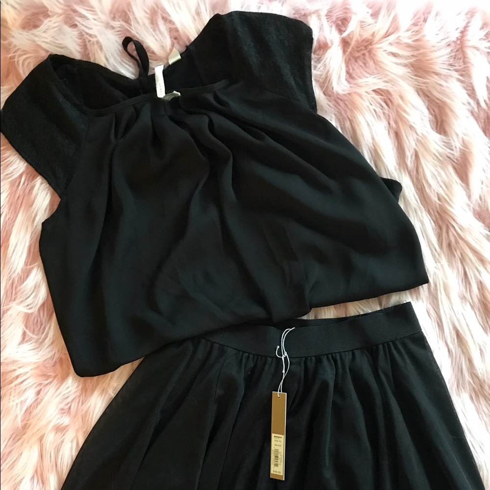 ✨NWT ✨ LC | LAUREN CONRAD - SKIRT & BLOUSE