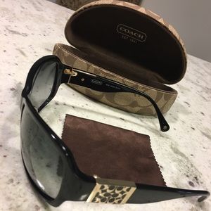 Coach Nina S494 sunglasses (black)
