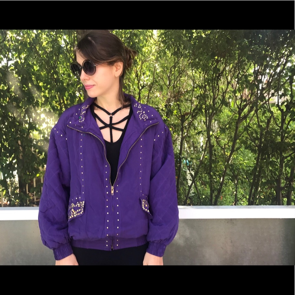 80’s violet jacket for sale perfect condition