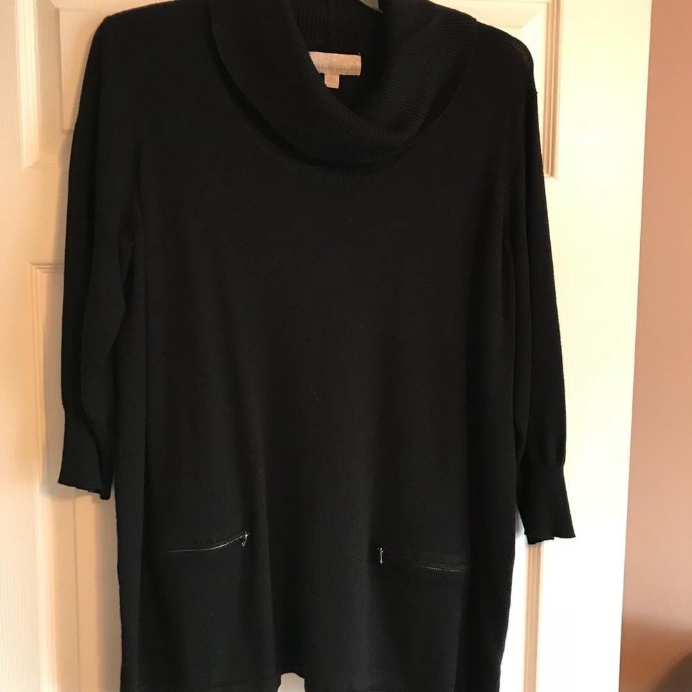 Women’s black cowl neck sweater size 1X