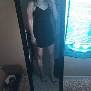 Black Dress, corset back dress, Little Black dress