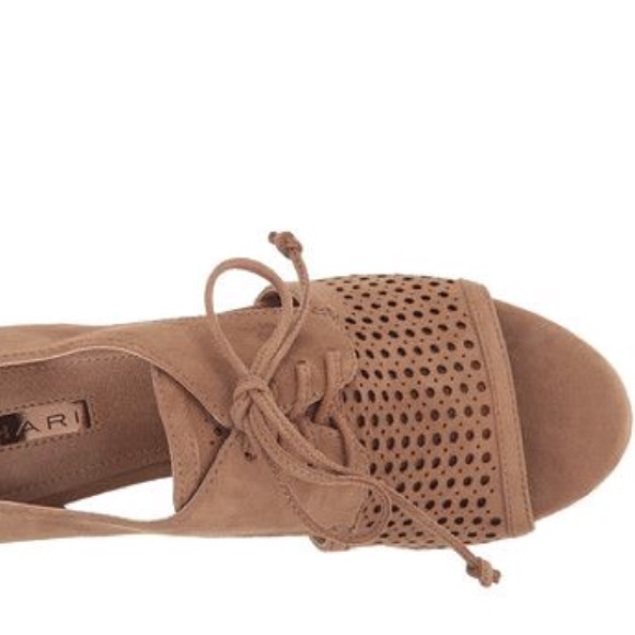 NIB💕Suede Lace-Up Bootie - Picture 5 of 6