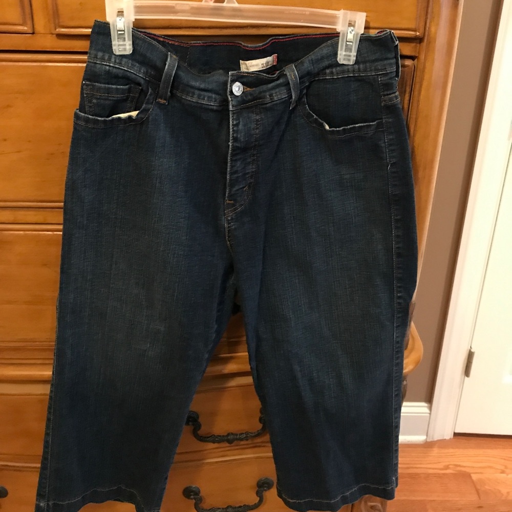 Denim Capri pants