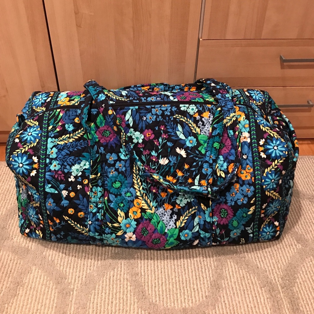 XL Vera Bradley Midnight Blues duffle