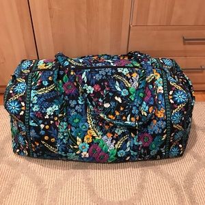XL Vera Bradley Midnight Blues duffle
