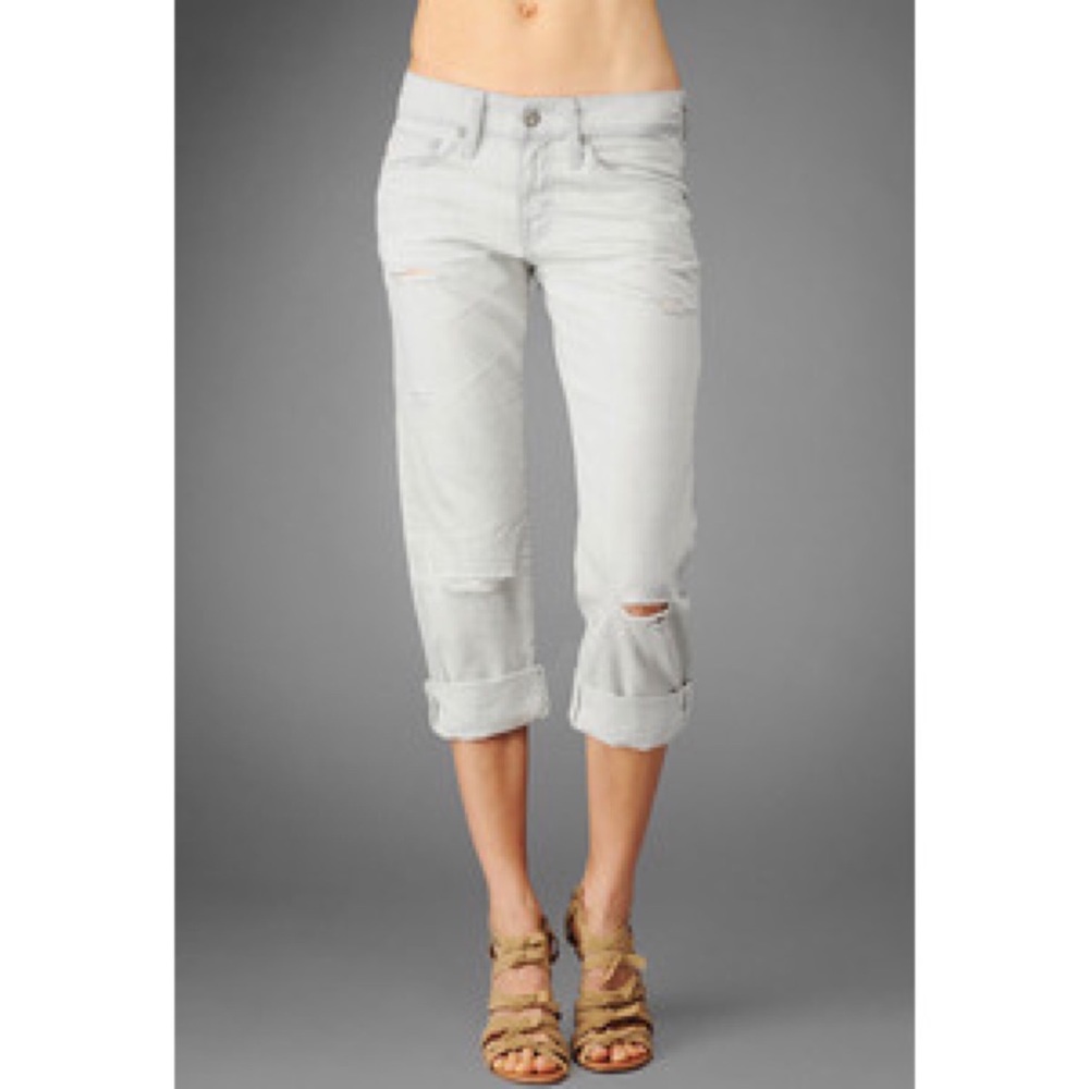 Ag ex-boyfriend Crop Jeans