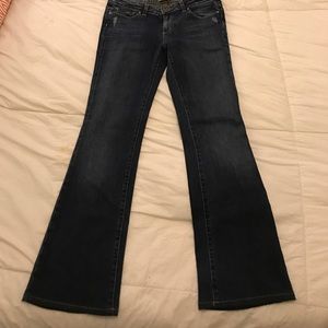 Paige dark boot jeans