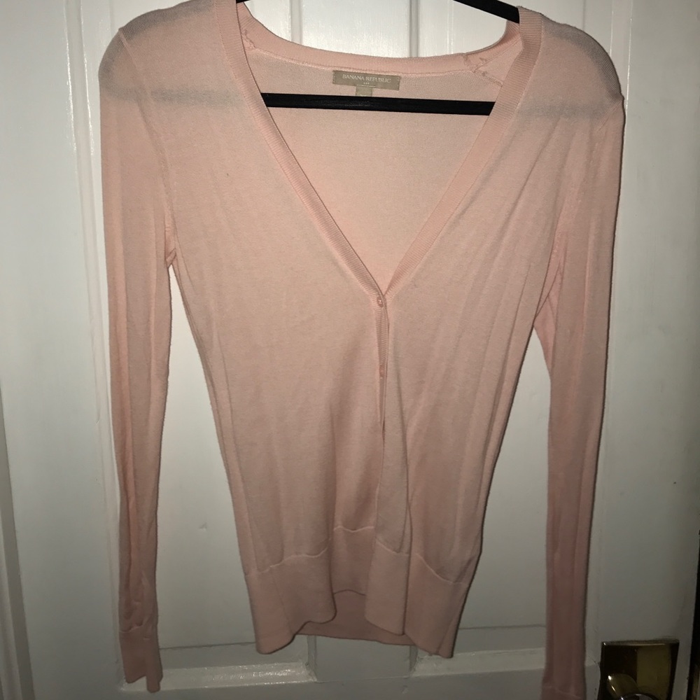 Banana Republic Cardigan - baby pink