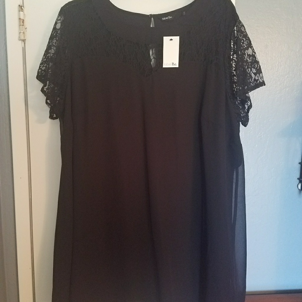 Black cocktail dress