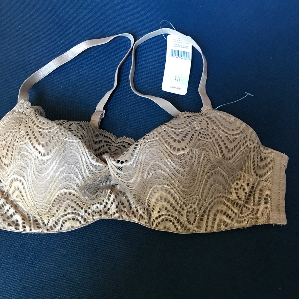 NWT Natori 1234108 Cami Underwire Bra Nude 32B