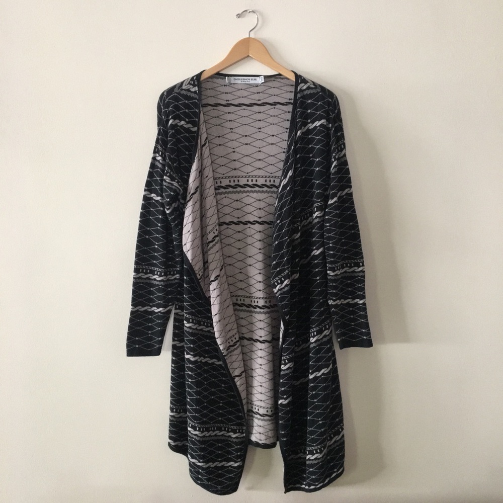 Something Else Draping Open Cardigan - image 1