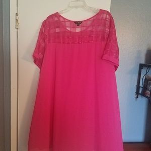 Pink cocktail dress