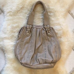 Jennifer Lopez Vegan Taupe Purse