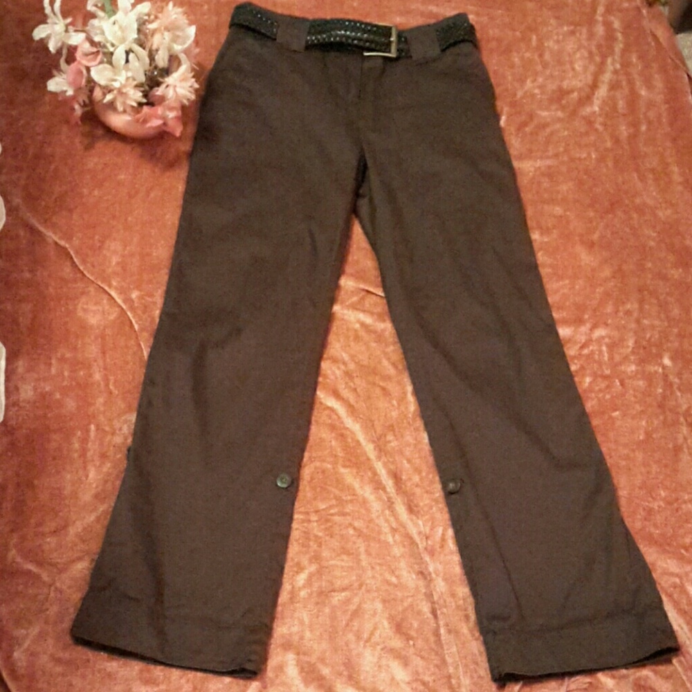Charter Club Katherine fit pants brown