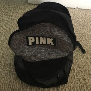 Pink backpack