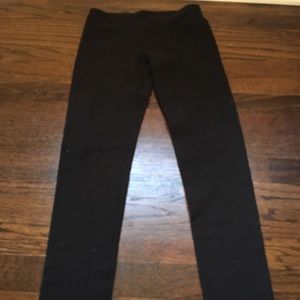 black ivivva  leggings size 10